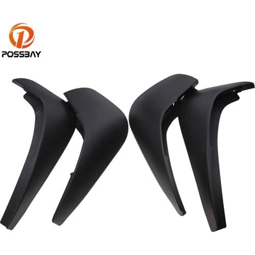POSSBAY Car Accessories Auto Mudguard Black Mud Guard Splash Flaps Guard for 2006-2012 Land Rover Range Rover Executive Version