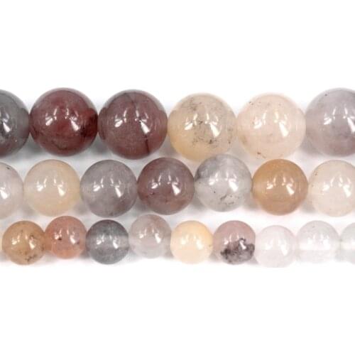 Natural Purple Violet Crystal Quartz Round Loose Beads Strand 6/8/10MM For Jewelry DIY Making Necklace Bracelet