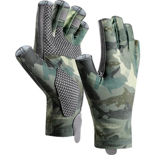 Chesmono Fingerless Fishing Gloves