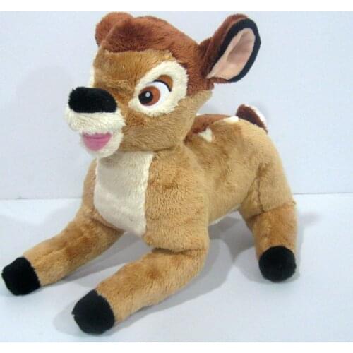 Disney Cartoon Bambi Plush Toys Dolls 30cm Disney Toys Bambi Deer Animal Stuffed Plush Toys Gifts for Children