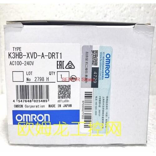 K3HB-XVD-A-DRT1 AC100-240 panel meter brand new original