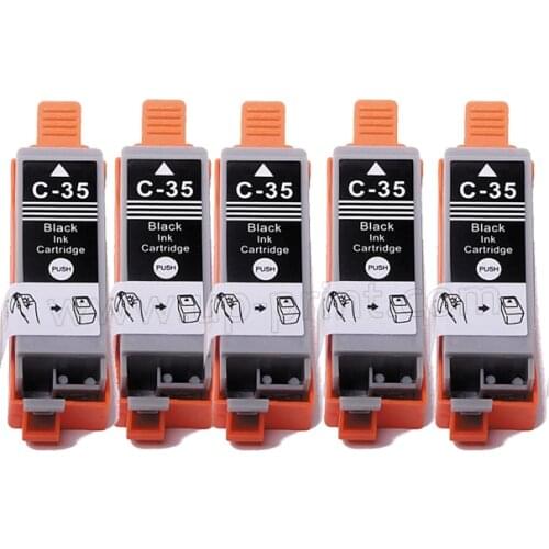 UPb 5PK PGI-35 ink Cartridge fits Canon PIXMA iP100 iP110 Printer PREMIUM