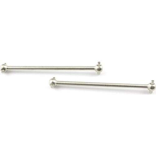 2PCS RC Car Metal Dog Bone Drive Shaft Set Spare Parts For WLtoys 1:14 Remote Control Vehicle 144001-1281