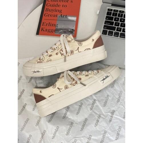 Autumn 2021 new canvas shoes womens spring and summer fashion all-match niche sneakers autumn