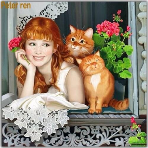 Painting Flowers By Numbers Peter ren China