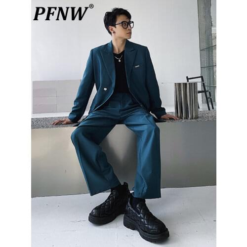 Мужские повседневные костюмы PFNW China At AliExpress