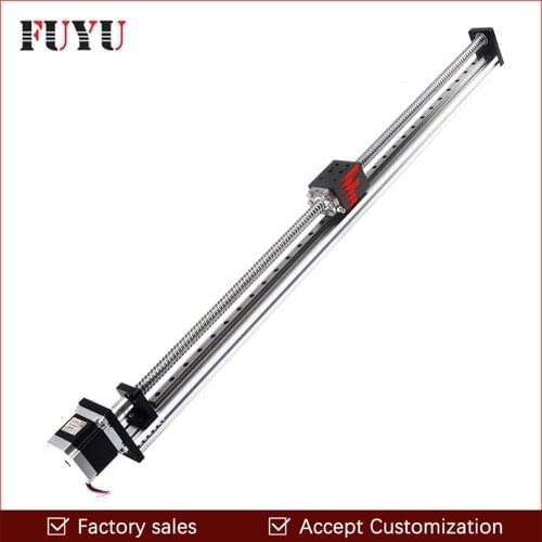 Free Shipping G1610 Ball Screw 1000mm Stroke Linear Stage Motion Guide Actuator Slide Rail Nema 23 Motor Motorized
