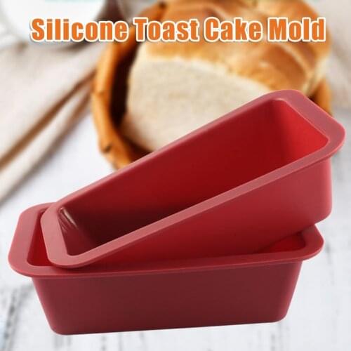Silicone Bread and Loaf Pan Non-Stick Silicone Baking Mold for Homemade Cake Bread Meatloaf JA55