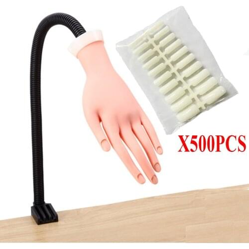 Nails Manicure Practice Hand Drive Hand Training Nail Practice Nail Hand Mannequin Manicure Training Hand Silicone Practice Hand