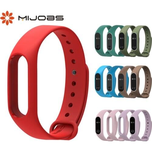 For Xiaomi Mi Band 2 Wrist Strap Silicone for mi Band 2 Wristband Bracelet Accessories Smart Watch Original M2 Miband 2 Strap