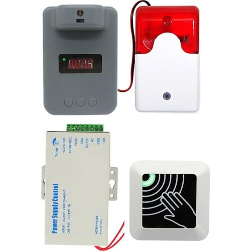 Body Temperature measurement Access control System