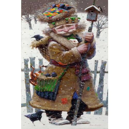 Modern Art Victor Nizovtsev Canvas Prints oil painting Kids Room Christmas Decorations Wall Picture best Christmas gift vk30