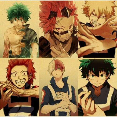 Janpnese Anime 5D DIY Diamond Painting Diamond Embroidery Full My Hero Academia Cross Stitch Kits Mosaic Art Home Decoration