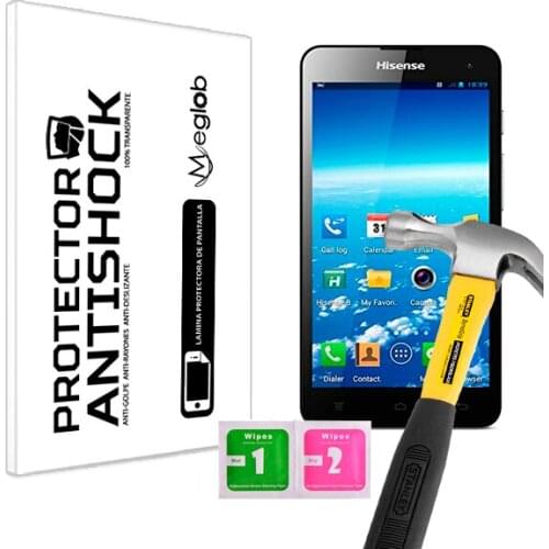 Protector de Pantalla Anti-Shock Anti-Golpe Anti-arañazos Compatible con Hisense U971