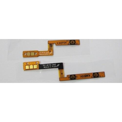 2PCS/Set Volume Flex + Power ON / OFF Button Flex Cable Ribbon Repair Part For Samsung Galaxy Mega 5.8 i9150 i9152