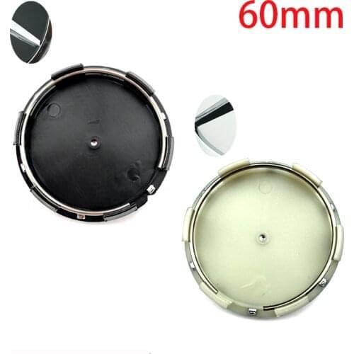 20pcs/lot 60mm Black silver Wheel Center Caps Wheel Hub Rim Cover Badge Emblem For Mercedes Benz series Accessories