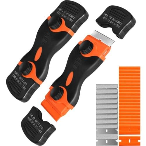 Auto Scraper Blade Tool Car Window Glass Stovetop Vinly Film Sticker Installation Tint Glue Gap Cleaner Sreen Squeegee Knife