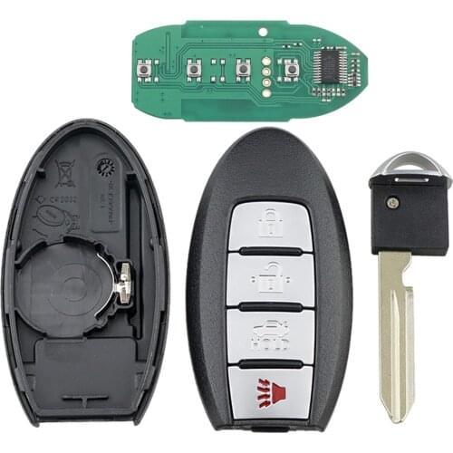 Car Auto Smart Remote Control Key Fob 4 Buttons for NISSAN ARMADA 2017-2020