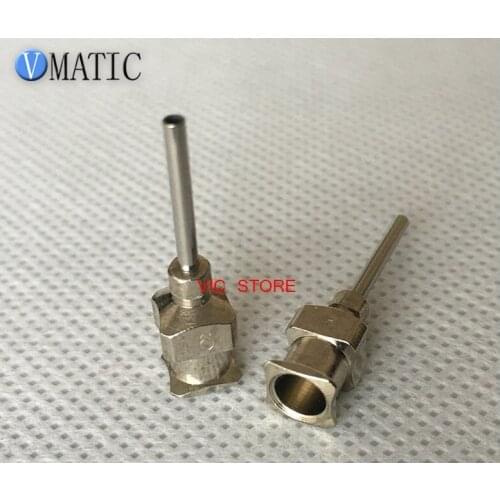 Free Shipping 0.5'' Tip Length 16G All Metal Blunt Stainless Steel 12Pcs Glue Dispensing Syringe Needles Tips 1/2 Inch