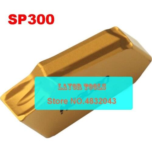 Free shopping 10PCS/box Single slot blade SP300 alternative NC3020 NC3120 NC3030 CNC tool cutting blade,For SPB26/32-3