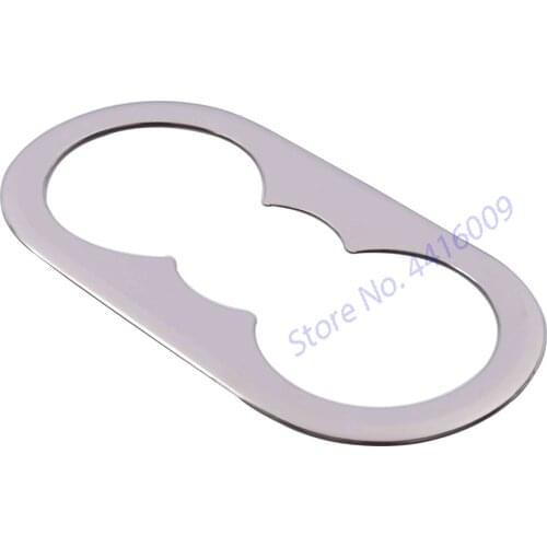 For VW Volkswagen Golf 8 MK8 2020 2021 Rear Seat Water Cup Holder Frame Covers Trim Decorative Sticker Accessories