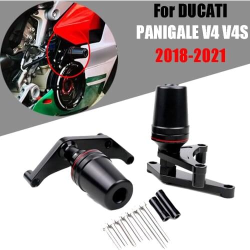 For DUCATI PANIGALE V4 S V4S PANIGALE 2018-2021 Motorcycle Falling Protection Frame Slider Fairing Guard Crash Pad Protector
