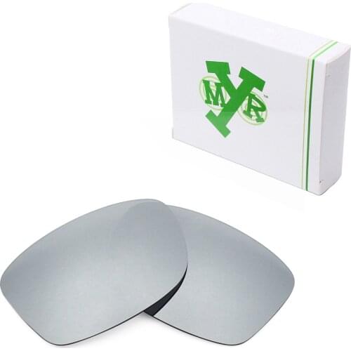 Mryok POLARIZED Replacement Lenses for-Oakley Jupiter Factory Lite Sunglasses Silver Titanium
