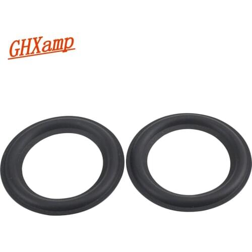 GHXAMP 2.5 INCH 68MM Speaker Rubber surround Speaker Repair accessories DIY side sponge side edge ring circle 2PCS