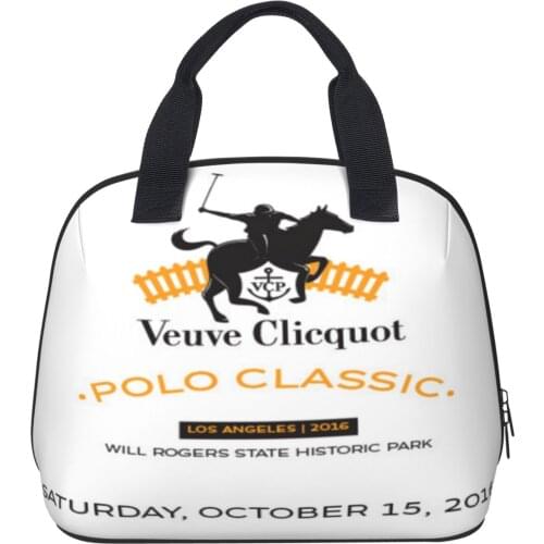 Veuve Clicquot pattern graffiti fashion Shell Lunch Bag Lunch Bag Insulation Bag Multi-purpose Keep Warm and Cold_yy06