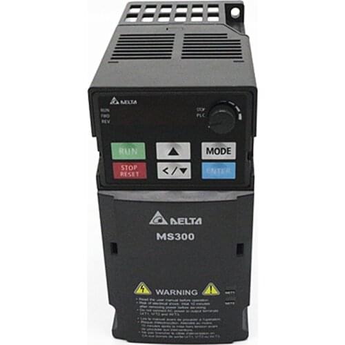 Delta VFD9A0MS43ANSAA VFD Standard Compact Drive MS300 Series 3.7kw 5hp 3 phase AC 380V-480VAC 0-599HZ