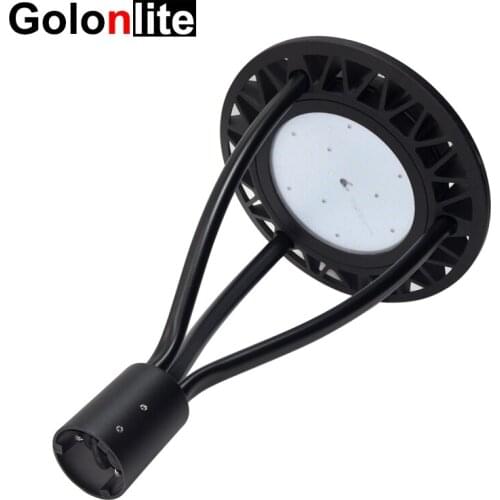 Golonlite 150W 100W 60W LED post top light public area garden park landscape decoration lamp waterproof 100-277V white 5700K CE