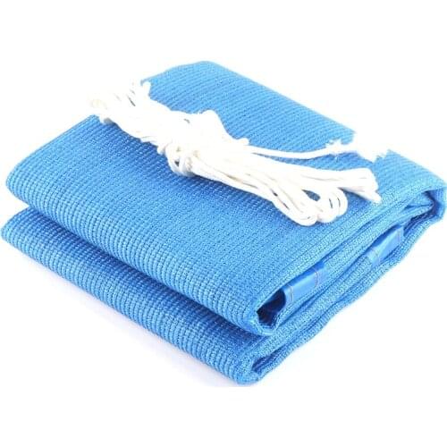 Blue Sun Shade Sail Garden Sunscreen Canopy Swimming Sun Shade Outdoor Camping Yard Sail Cloth Awnings Customize Size