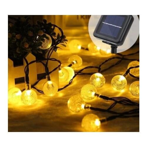 Solar Powered Outdoor Muscatel Ball Led Light Garden Lighting