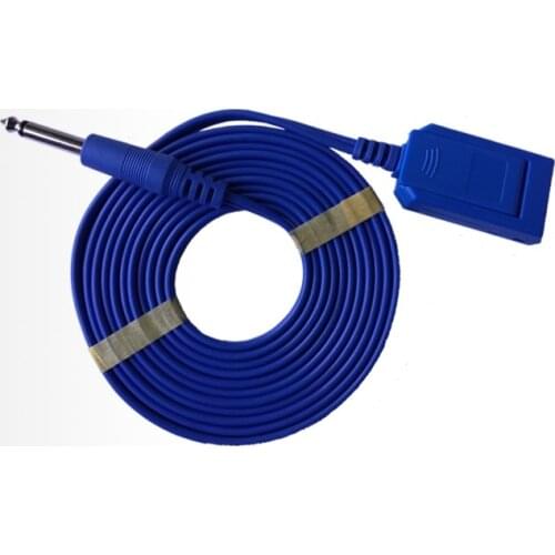 High frequency electrocautery coagulator negative plate connecting wire