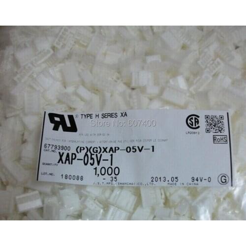 XAP-05V-1 CONN XA HOUSING 5 POS 2.5MM Connectors terminals housing 100% new and original parts
