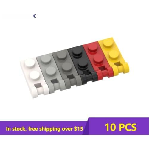 10PCS Plate Brick 60478 1x2 For Building Blocks Parts DIY Educational Creative gift Toys