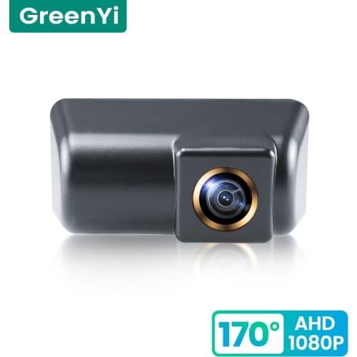GreenYi 170° HD 1080P Car Rear View Camera for Ford Transit Connect Night Vision Reverse Reversing 4 Pin Vehicle Parking AHD