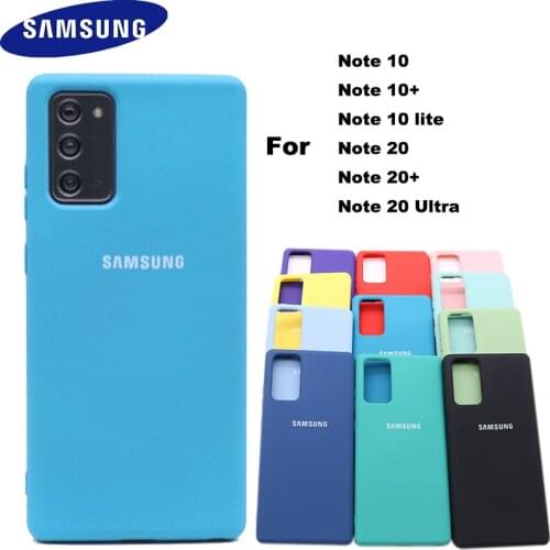 Samsung Liquid Silicone Candy Case For Galaxy Note 10 Note 10+ Note 10 lite Note 20 Note 20+ Note 20 Ultra Cover