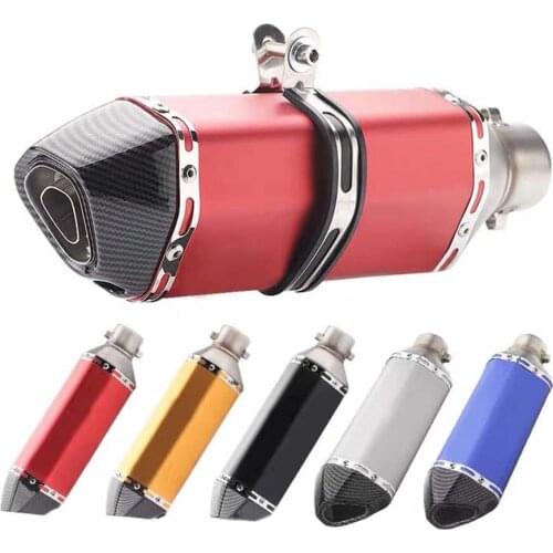 Left Right Exhaust Motorcycle Exhaust Escape Moto For BMW R1200 GS LC For Honda 750X For Honda VFR1200 For Suzuki GSXR750 800