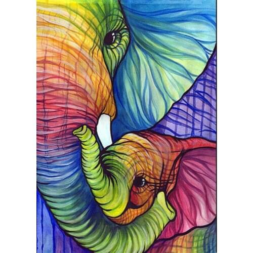 Wolf DIY Poured Glue Diamond Painting Kits Embroidery diamond Scalloped Edge scene Child Home Wall Decor landscape flower art