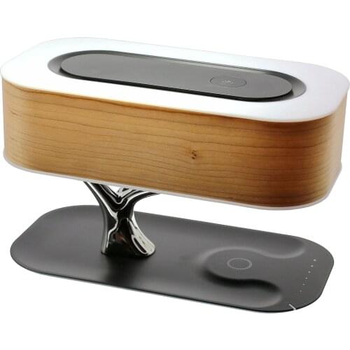 Table Lamp with wireless charging and Bluetooth speaker LED Touch Switch