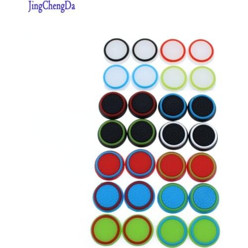 JCD 2pcs Non-slip Silicone Analog Joystick High quality Grip Caps Cases for PS3 for PS4 for Xbox 360 One Controller