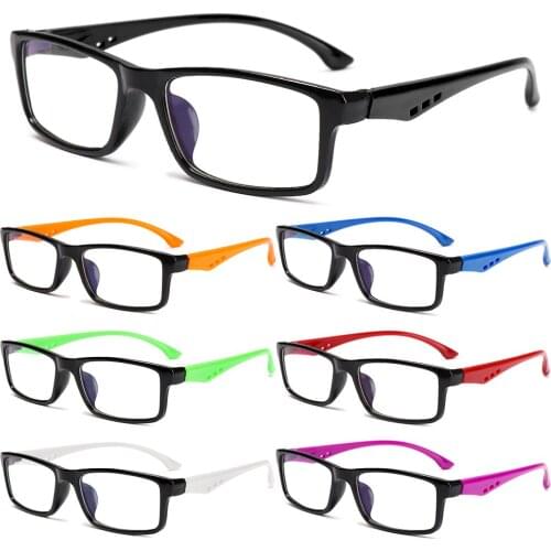 1PC Fashion Anti-Blue Light Glasses Women Men Vintage Square Frame Eyeglasses Portable Ultra Light Eye Protection Eyewear
