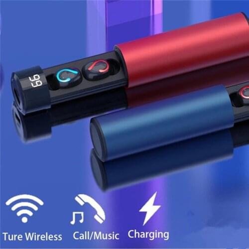 Q67 TWS Wireless Headphones Bluetooth Earphone Stereo Noise Reduction Gaming Sport Headset V5.0 earbuds with Dual Mic