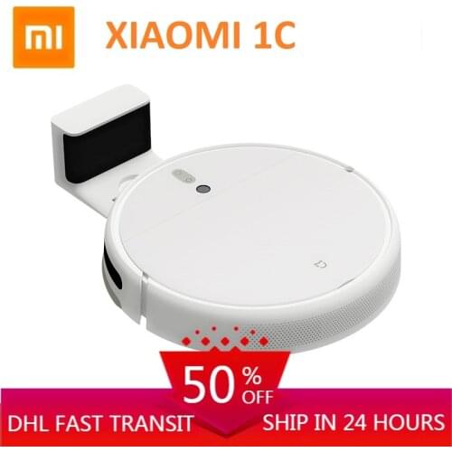 Xiaomi 1C The Most Cost-effective Sweeping & Mopping Robot Household Automatic Vacuum Cleaner 2400mAh 2500Pa Suction Strength