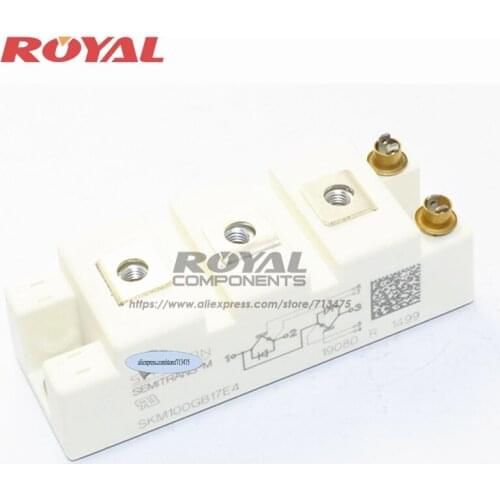 SKM100GB17E4 FREE SHIPPING GOOD IGBT MODULE