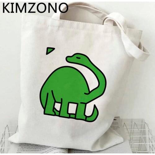 Dinosaur shopping bag bolsa reusable recycle bag eco grocery bolso bag boodschappentas ecobag net tote sacolas
