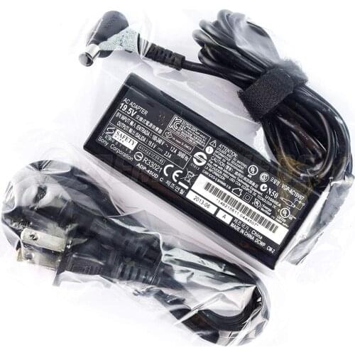 Szhyon Compatible with Sony VAIO VGP-AC19V67 45W 19.5V 2.3A AC Power Supply Adapter Charger