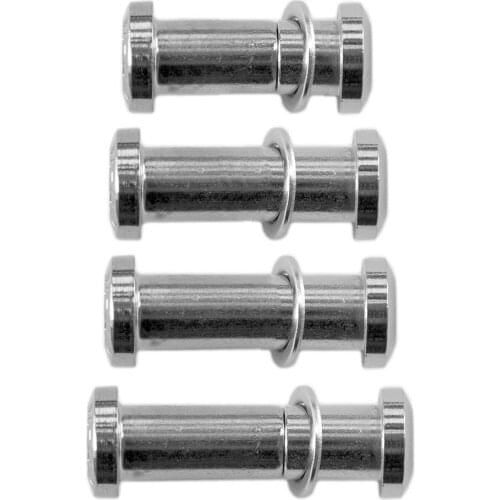 8mm 15-25mm CRMO Steel Vintage Anti-lost Seat Post Clamp Binder Fixing Bolt Bicycle Seat Post