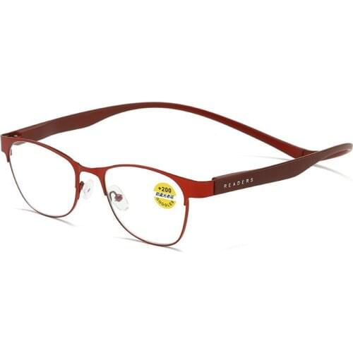 Women Cat Eye Portable Magnetic Reading Glasses With Hang a neck Reading Glasses With Magnet For Both Men And Women +1.50 +2.00